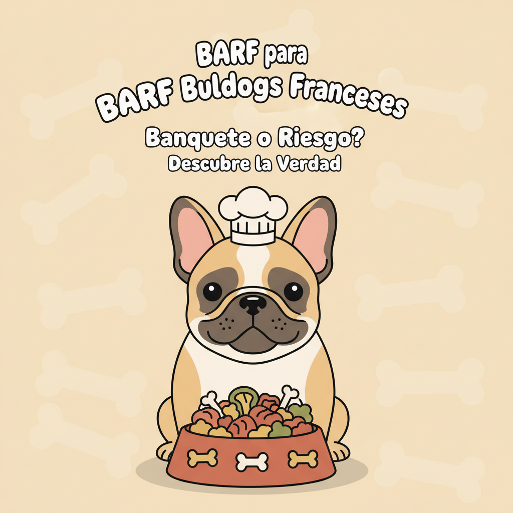 BARF para Bulldogs Franceses: ¿Un banquete o un riesgo? Descubre la verdad
