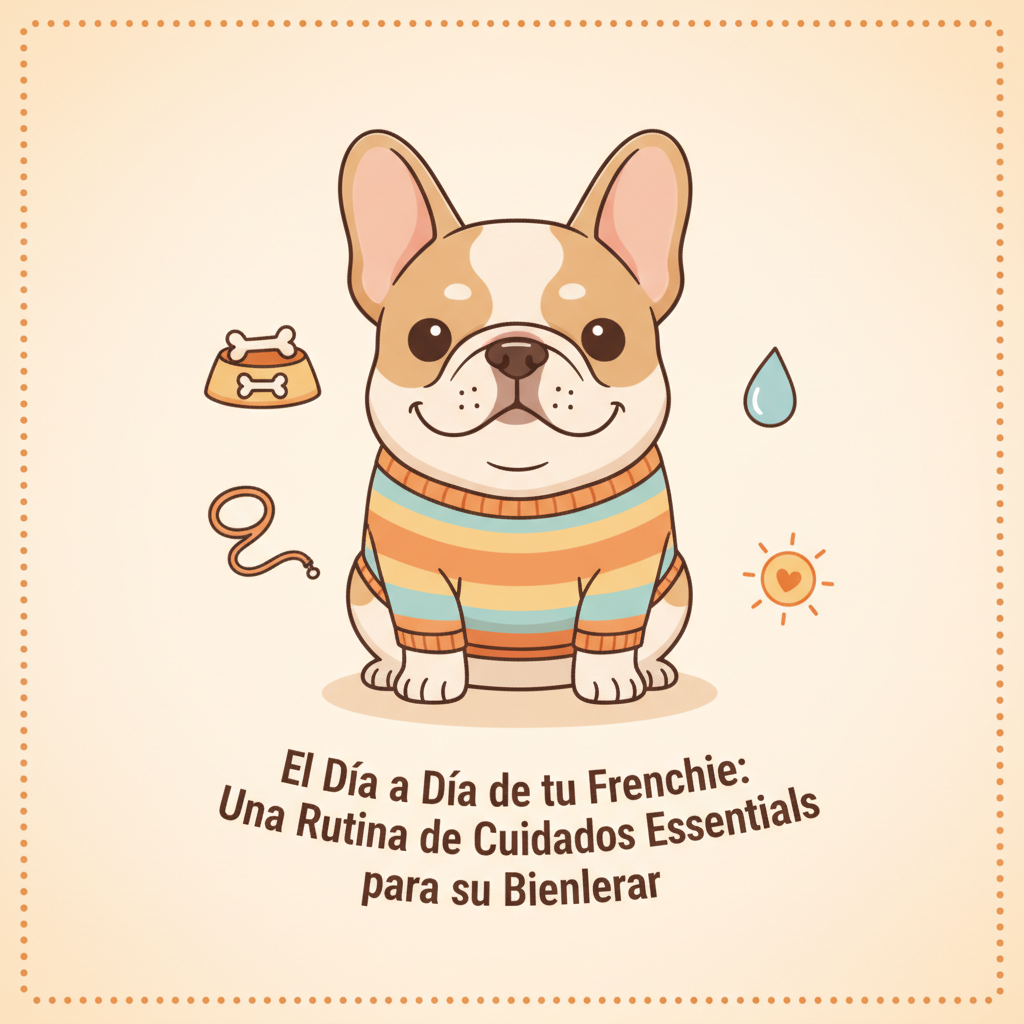 El Día a Día de tu Frenchie: Una Rutina de Cuidados Esenciales para su Bienestar
