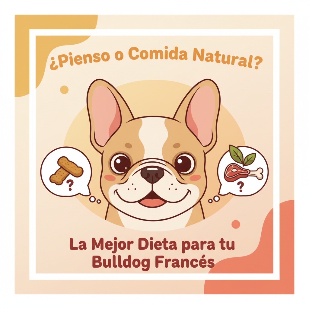 ¿Pienso o Comida Natural? La Mejor Dieta para tu Bulldog Francés