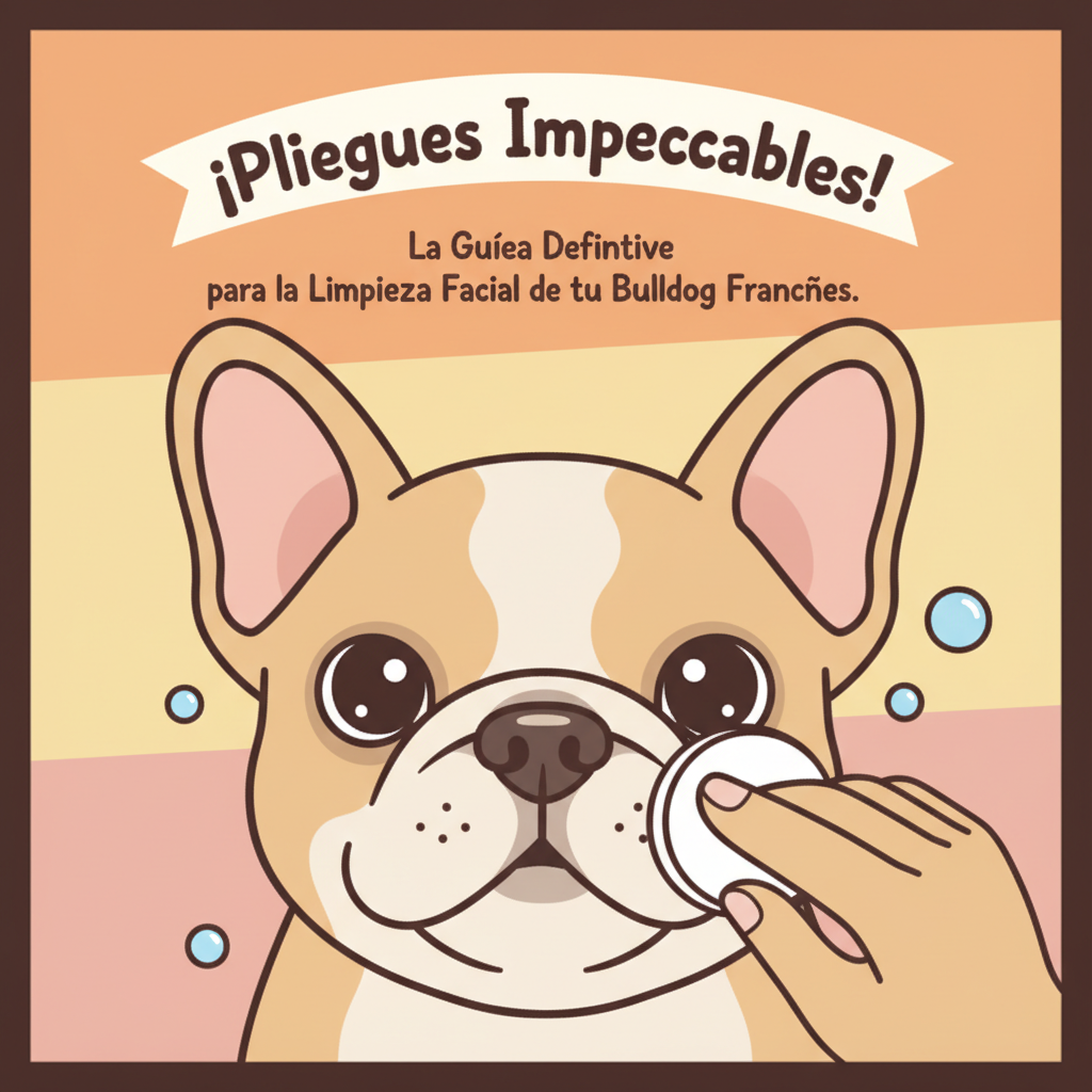 ¡Pliegues Impecables! La Guía Definitiva para la Limpieza Facial de tu Bulldog Francés